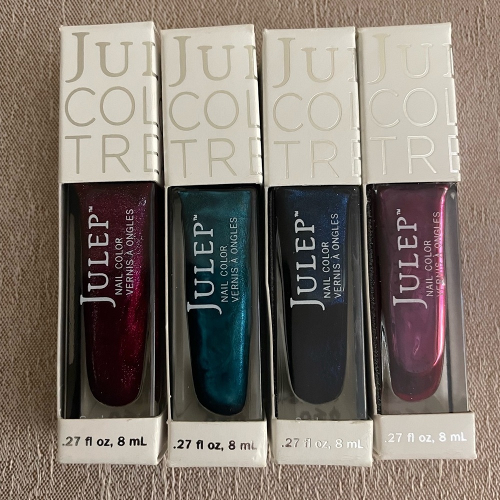 Julep nail shades in deep vampy hues